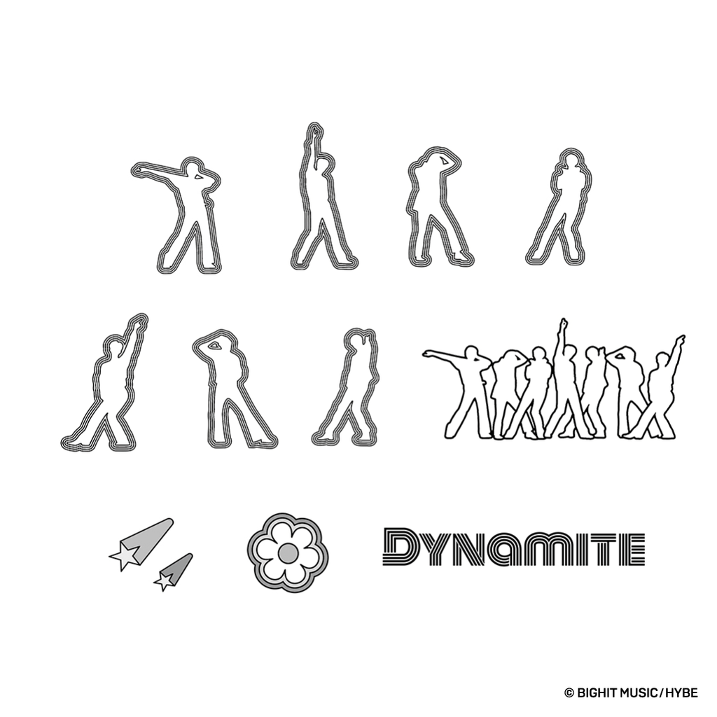 BTS Dynamite Complete Set