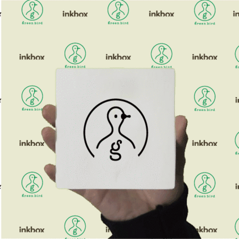 【green bird x inkbox Japan】bird